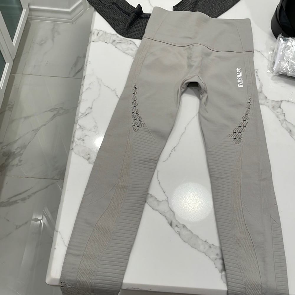 Gymshark gray leggings, xs
